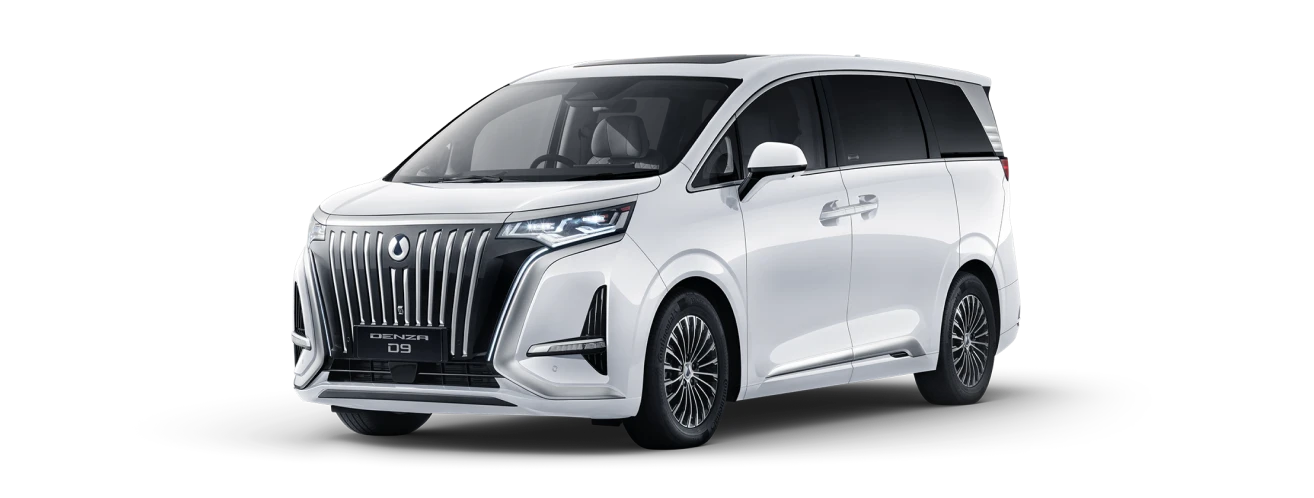 Denza D9 Arctic White